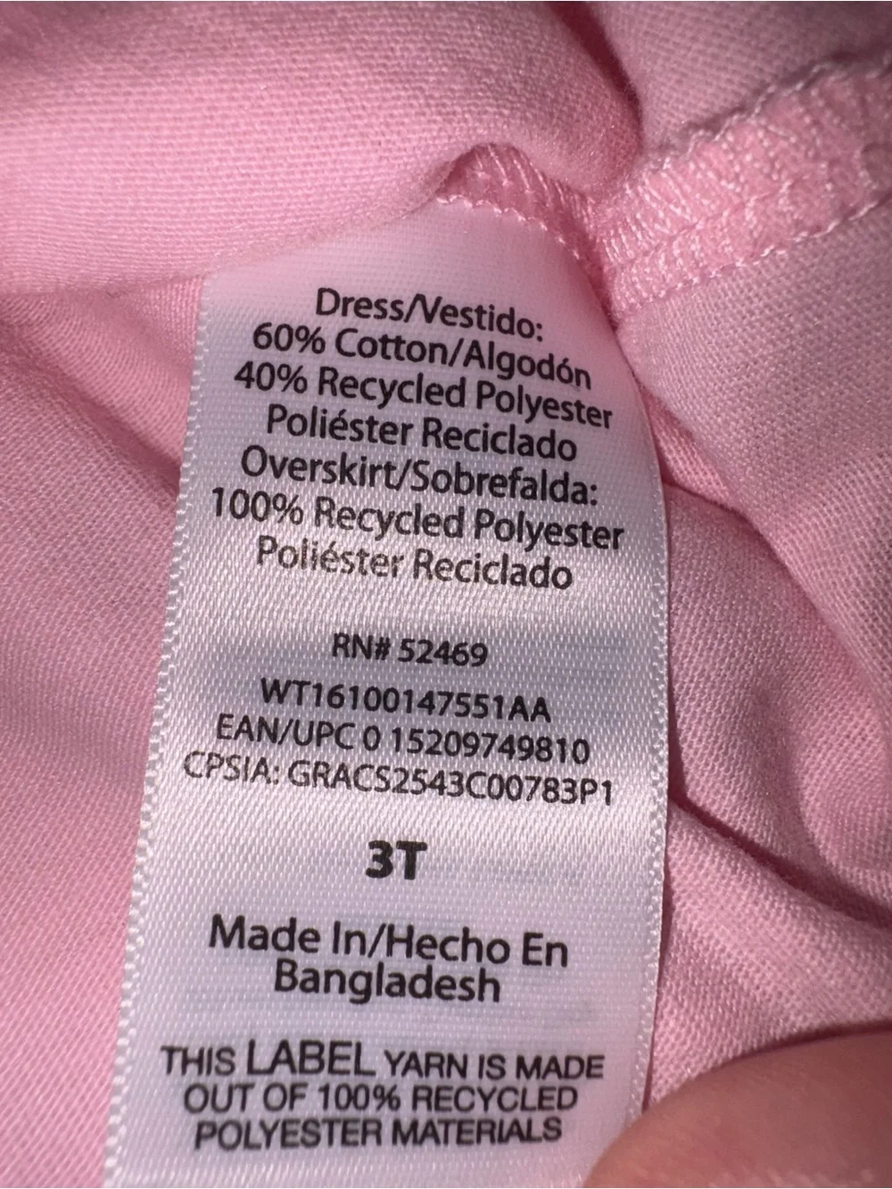 Pink Hearts Long Sleeve Tulle Dress Way To Celebrate Valentine’s Day 3T
